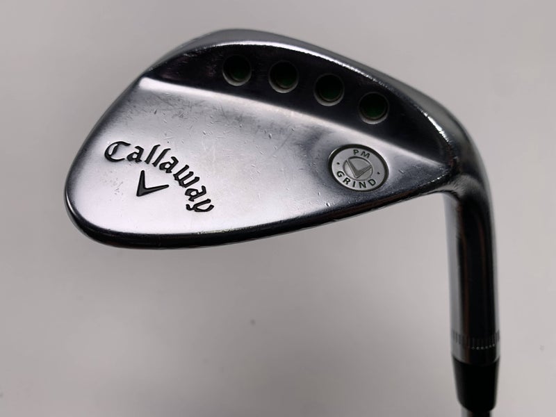 Callaway PM Grind 19 Chrome Sand Wedge SW 56* 14 KBS Hi-Rev 2.0 115g RH