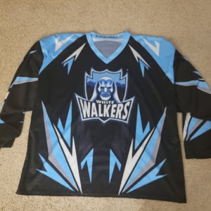 White Walkers Hockey Jersey (Sz 5XL)