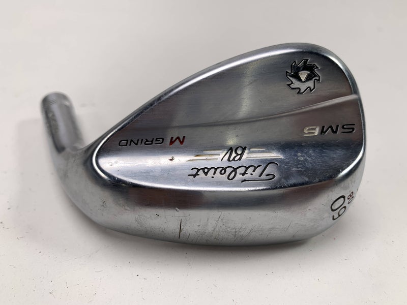 Titleist Vokey SM6 Tour Chrome Lob Wedge LW 60* 8 Bounce HEAD ONLY Mens RH