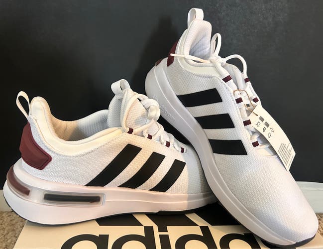 White New Men's Adidas Shoes