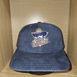 Vintage Rare Green Bay Gamblers 1990s USHL Hockey Sports Hat Cap Vtg Snapback