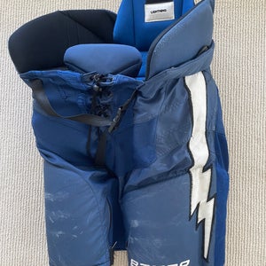 Game Used - Tampa Bay Lightning Pants (Sz. L, +1)