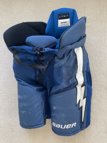 Game Used - Tampa Bay Lightning Pants (Sz. L, +1)