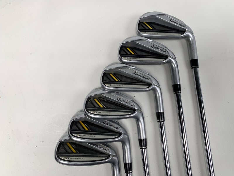 TaylorMade RocketBladez Iron Set 5-PW RocketFuel Regular Steel Mens RH +1/2"