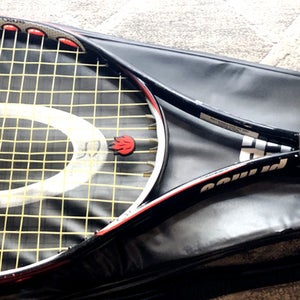 Prince O3 MidPlus 105 Tennis Racquet - 4-3/8" with Case *Good*