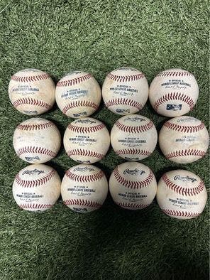 Used Rawlings 12 Pack (1 Dozen) Official Minor League Baseballs