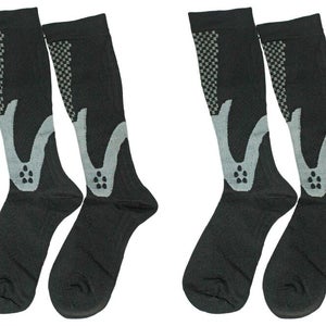 2 Pair Lot - Compression Sock Improve Circulation - Reduce Foot Swelling S/M