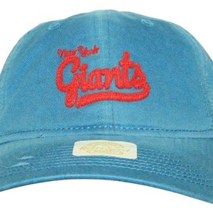 Vintage Women's NY Giants Nfl Football Retro Style - Embroidered Script Logo Hat