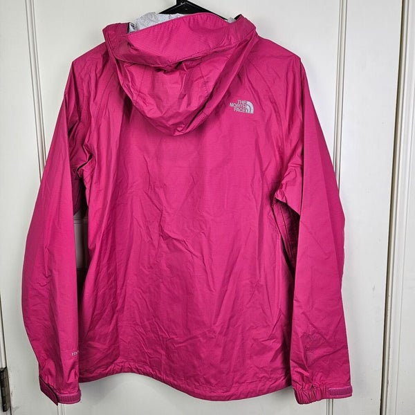 The North Face Hyvent Women's Size: M Pink Hooded Windbreaker Rain