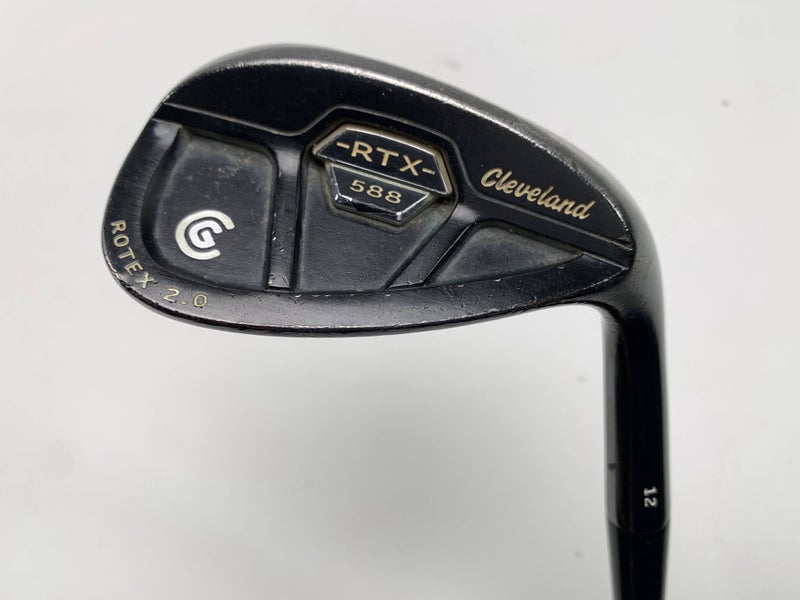 Cleveland 588 RTX 2.0 CB Black Satin 54* 12 True Temper Dynamic Gold Wedge RH