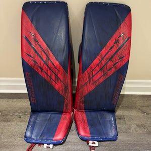 Used 2022 Bauer Pro Stock Hyperlite Goalie Leg Pads