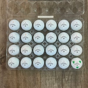 24 Callaway Chrome Soft Golf Balls - ALL BALLS ARE 5A MINT CONDITION