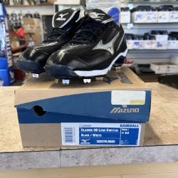 Black New Size 9.5 (Women's 10.5) Adult Men's Mizuno High Top Metal
