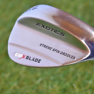 Good	Tour Edge	Exotics CBX Blade 	56* Wedge 14*	RH	35.5"	Steel	Wedge	Lamkin