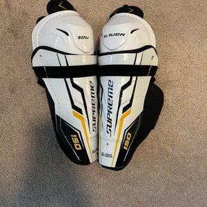 Used Junior Bauer 12" Supreme 150 Shin Pads