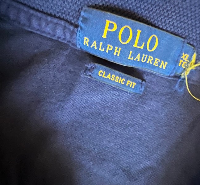 Polo Ralph Lauren navy blue polo shirt.
