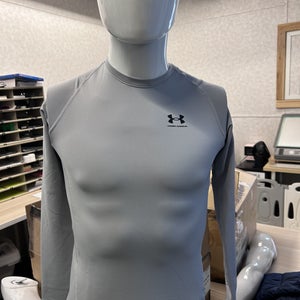 Gray New Large Boys Under Armour Shirt
