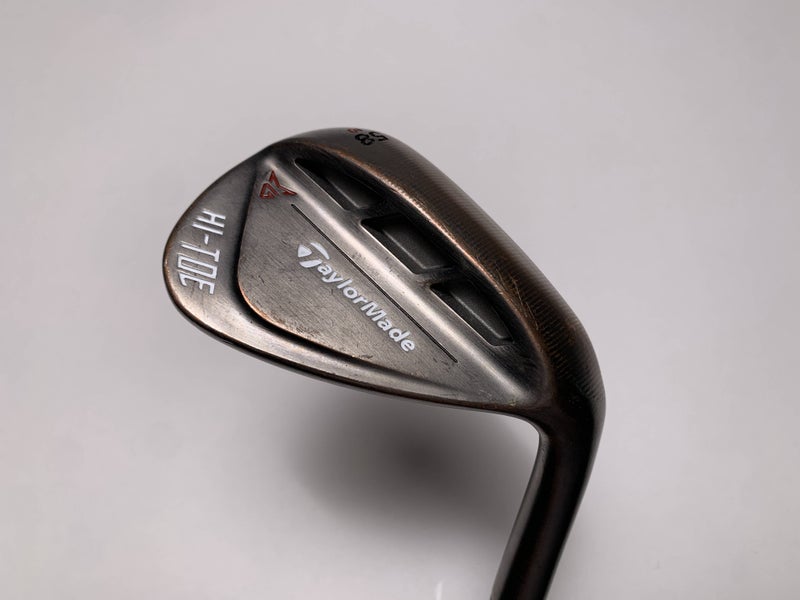 Taylormade HI-TOE RAW 58* 10 Bounce KBS Hi-Rev 2.0 Wedge Steel Mens RH