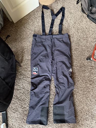 US Ski Team Men's Kappa Ski Bibs Size Large
