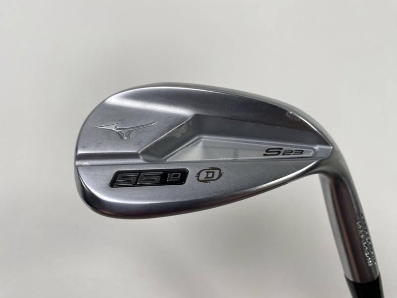 Mizuno S23 Satin Chrome Sand Wedge SW 56* 10 D-Grind KBS Hi-Rev 2.0 115g RH