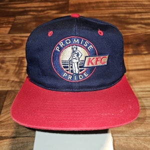 Vintage Kentucky Fried Chicken Promise Pride KFC Food Promo Hat Cap Snapback