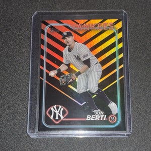 Jon Berti NY Yankees 2024 Topps Update Series Halloween Holiday Base #US124