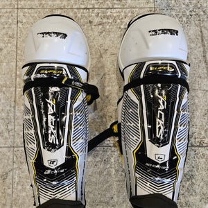 Used Ccm Super Tacks 12" Hockey Shin Guards