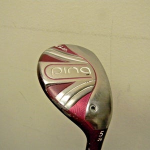 PING G Le2 LADIES #5 HYBRID 26* FACTORY UST RECOIL ESX460 F3 MENS REGULAR FLEX