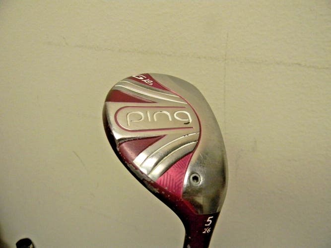 PING G Le2 LADIES #5 HYBRID 26* FACTORY UST RECOIL ESX460 F3 MENS REGULAR FLEX