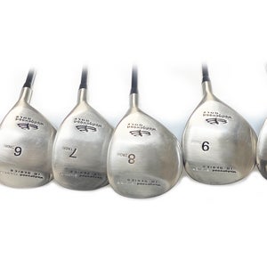Wedgewood Silver IR Series 5-PW Hybrid-Iron Set Graphite Regular Flex