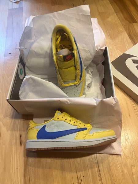 Jordan 1 retro low OG SP Travis Scott Canary