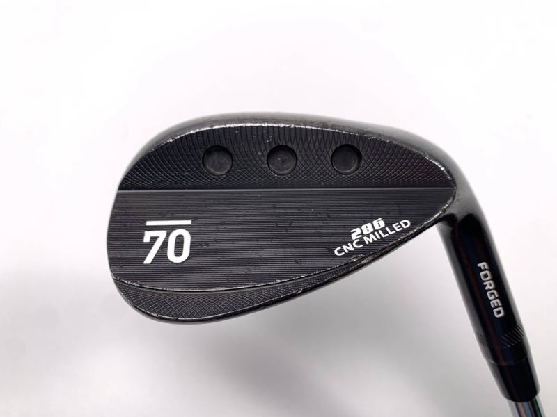 Sub 70 Forged Black Gap Wedge 50* KBS Tour 90 Stiff Steel Mens RH