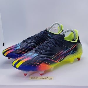 Adidas Copa Sense.1 SG AI Rihla Pack Black / Cyan Men's US Size 9 - GY8933 $280
