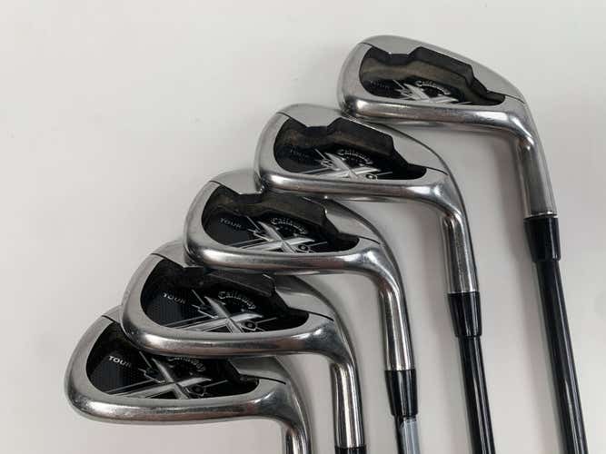 Callaway X-20 Tour Iron Set 6-PW 1* Up M75i Regular Graphite Mens RH +1/2"