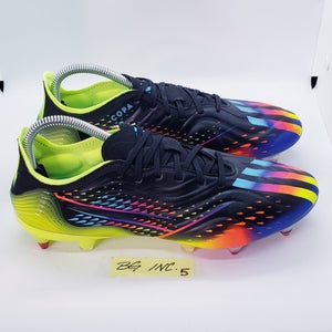 Adidas Copa Sense.1 SG AI Rihla Pack Black / Cyan Men's US Size 10.5 GY8933 $280