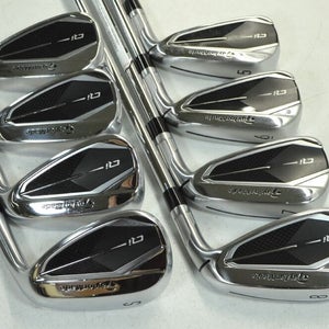 TaylorMade Qi 5-PW,AW,SW Iron Set Right Regular Flex KBS MAX MT Steel # 183972