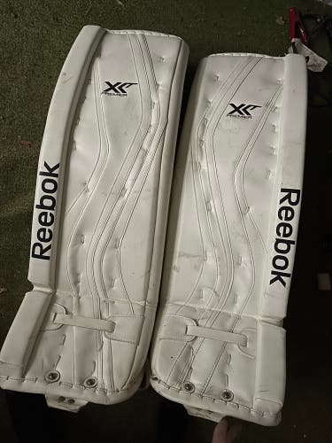 Used  Reebok Premier XLT Goalie Leg Pads