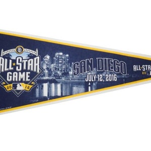 San Diego Padres MLB Baseball Style #1 - Pennant Sports Flag All Star Game 2016