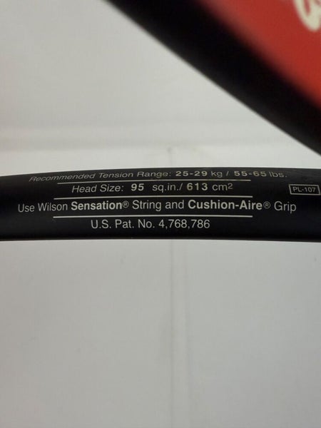 Wilson Pro Staff Classic 6.1 95 16x18, 4 3/8 Excellent 9.5/10