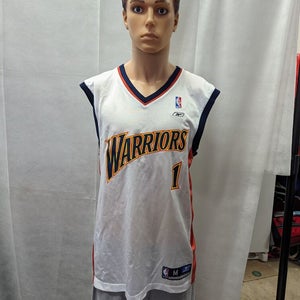 Retro Golden State Warriors Troy Murphy Reebok Jersey M NBA