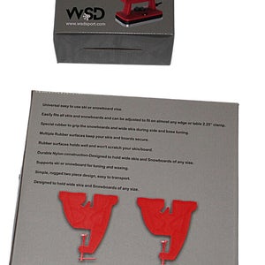 NEW Ski Snowboard Vise Tuning Vise Ski Snowboard Tune  + Red waxing iron 2025