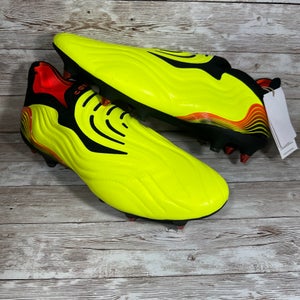 adidas Copa Sense+ SG Soccer Cleats Game Data Pack Yellow/Black GZ1358 Mens 10.5