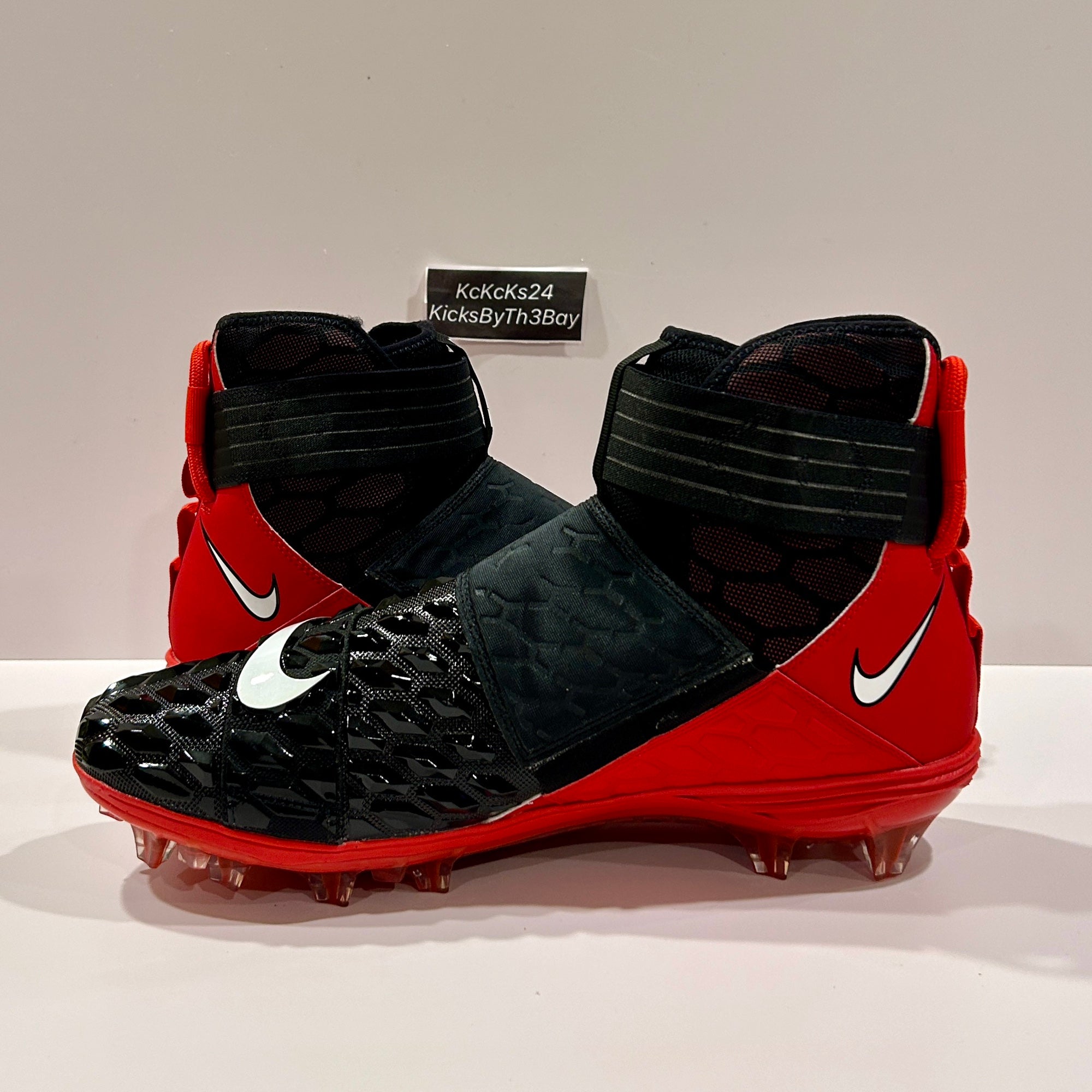 Nike Force Savage Elite 2 Red Football Cleats Men’s Size 11.5 High-Top Lightweig Nike Force Savage Elite 2 Black University | Mercari main image 4