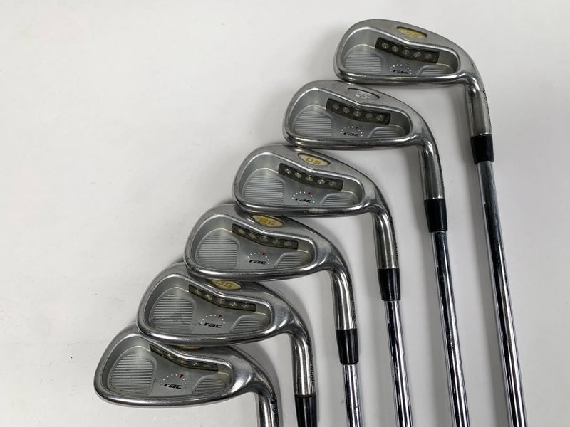 TaylorMade Rac OS 2005 Iron Set 5-PW Dynamic Gold SL R300U Regular RH