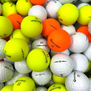 5 dozen Premium AAA TaylorMade Project (S) Used Golf Balls with assorted color