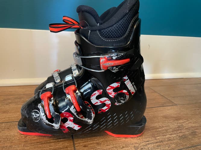 Kids Junior Rossignol Ski Boots 21.5 (255mm) (US Kids' shoe size 2.5) - Used