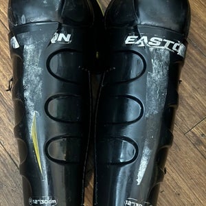 Used Easton Stealth RS Hockey Shin Pads 12”