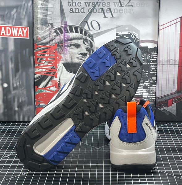 ADIDAS Terrex Anylander Men\'s Size 7 Hiking Shoes Blue Grey Orange (IH3546)‎ NEW s-l1200.webp main image 2
