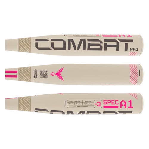 2025 COMBAT MFG Spec A1 Sandstorm BBCOR Baseball Bat: CBB5SAS3