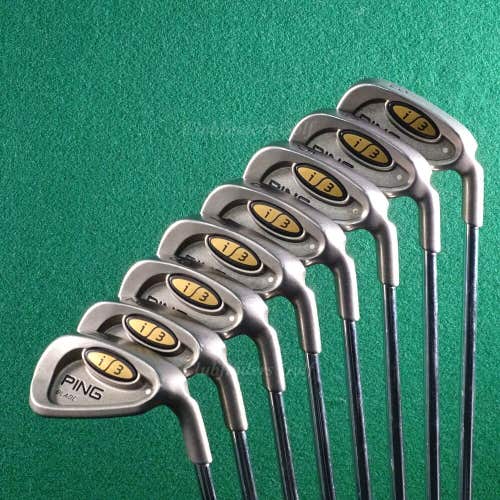 Ping i3 Blade White Dot 3-PW Iron Set Factory Cushin JZ Steel Regular